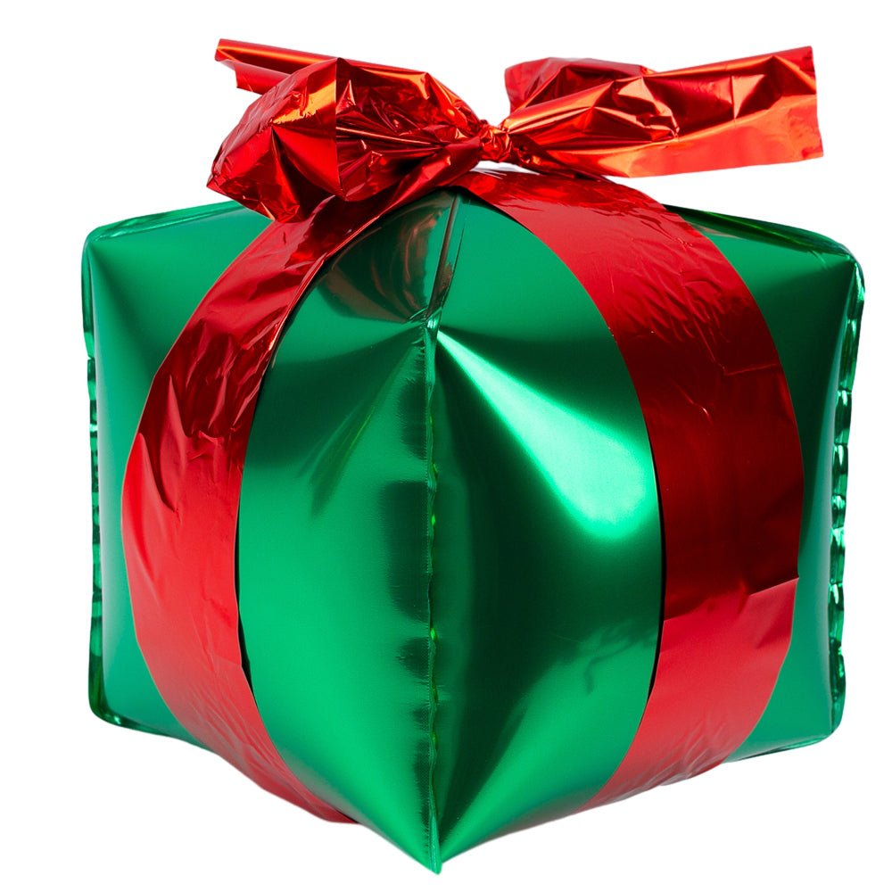 Balon folie Crăciun în formă de cadou (set 25 buc) - CraftUp