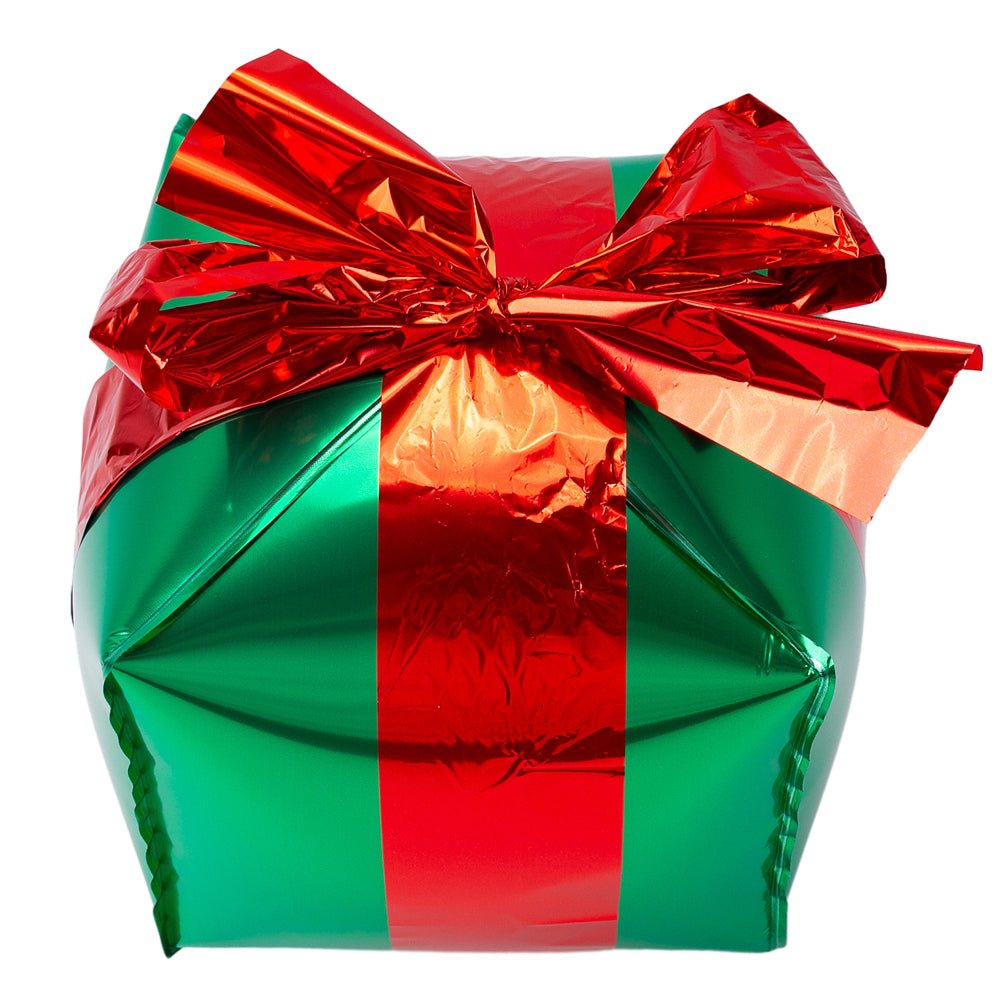 Balon folie Crăciun în formă de cadou (set 25 buc) - CraftUp
