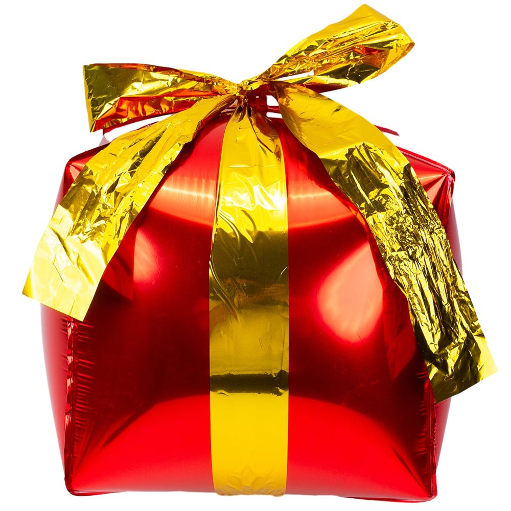 Balon folie Crăciun în formă de cadou (set 25 buc) - CraftUp