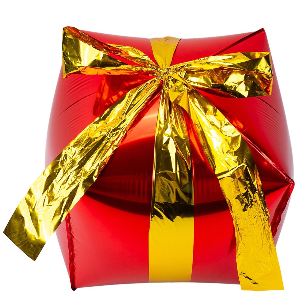 Balon folie Crăciun în formă de cadou (set 25 buc) - CraftUp