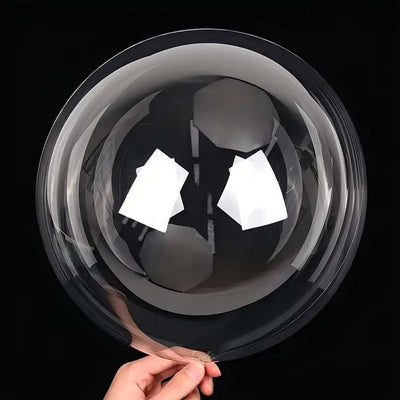 Balon transparent rotund (set 25 buc) - CraftUp