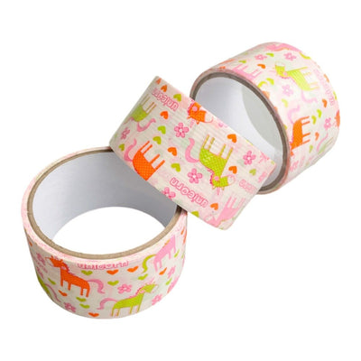 Bandă adezivă cu model - unicorni 4.8cm x 5m - CraftUp