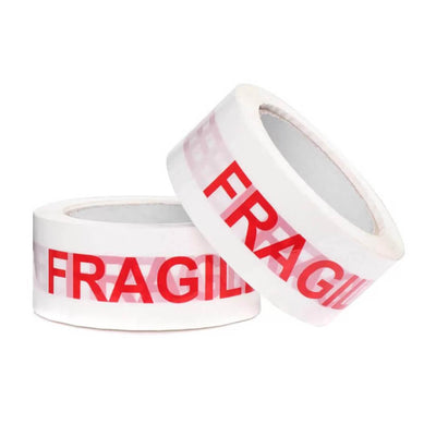 Bandă adezivă imprimeu FRAGILE 5cm x 300m - CraftUp