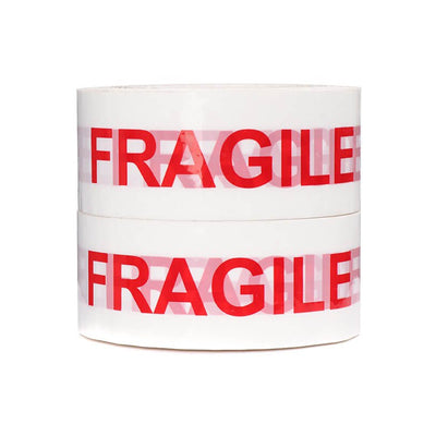 Bandă adezivă imprimeu FRAGILE 5cm x 300m - CraftUp