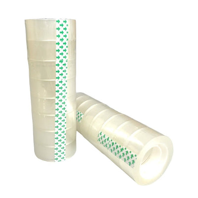 Bandă adezivă transparentă 1.8cm x 25m (set 8 role) - CraftUp