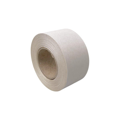 Bandă adezivă umectibilă din hârtie - alb - 50mm x 50m - CraftUp