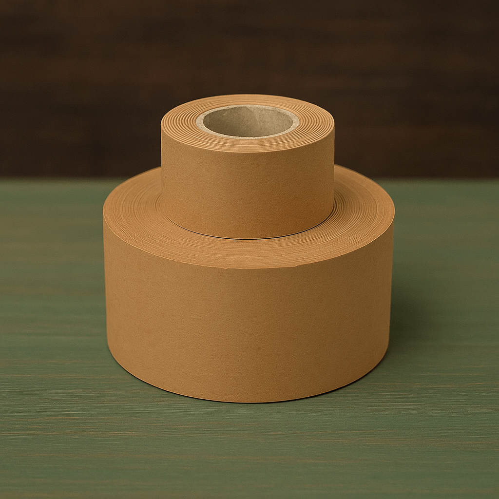 Bandă adezivă umectibilă din hârtie - kraft - 60mm x 200m - CraftUp