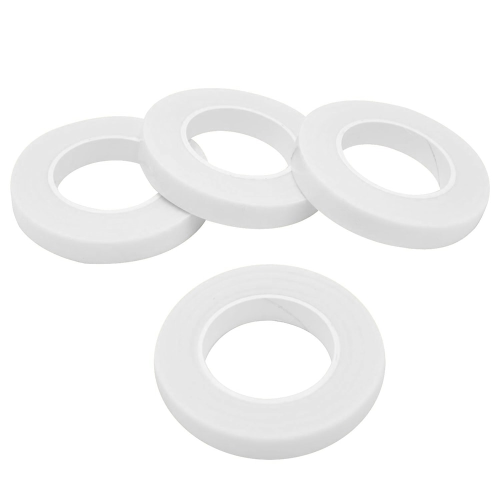 Bandă floristică - Alb (set 12 role) 1.2cm x 27m - CraftUp