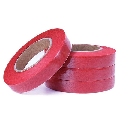 Bandă floristică - Roșu (set 12 role) 1.2cm x 27m - CraftUp