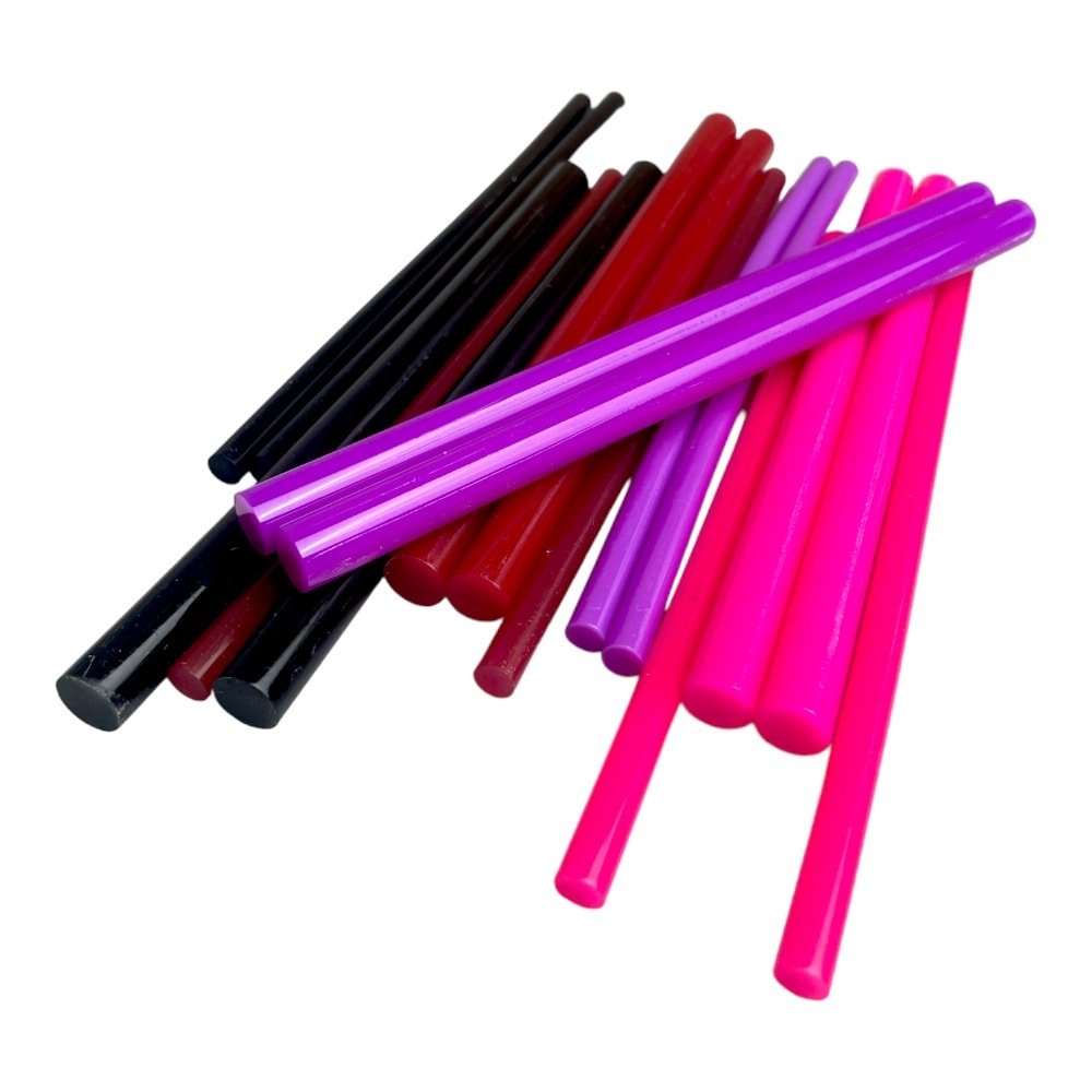 Batoane silicon colorate pentru pistol lipit (1kg) 11mm x 180mm - CraftUp