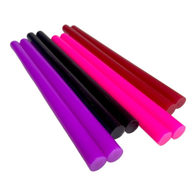 Batoane silicon colorate pentru pistol lipit (1kg) 7mm x 180mm - CraftUp