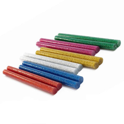 Batoane silicon cu sclipici pentru pistol lipit (1kg) 7mm x 180mm - CraftUp