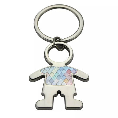 Breloc metalic sublimabil - băiețel - CraftUp