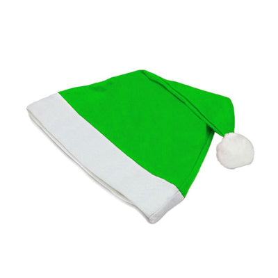 Căciulă Moș Crăciun sublimabilă - verde - CraftUp