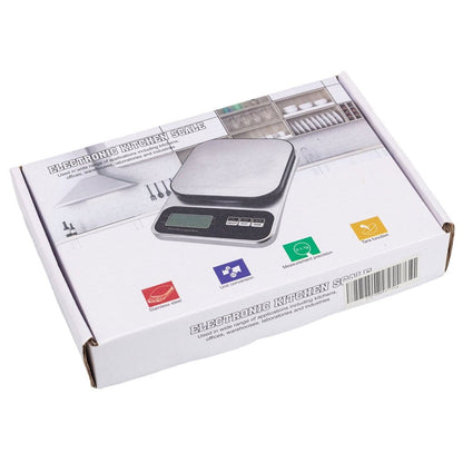 Cântar digital de bucătărie 10kg - argintiu - CraftUp