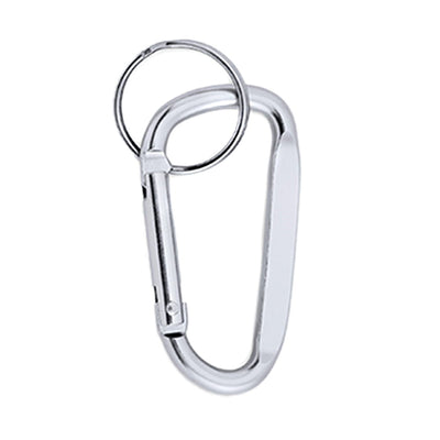 Carabină breloc din aluminiu - argintiu - CraftUp