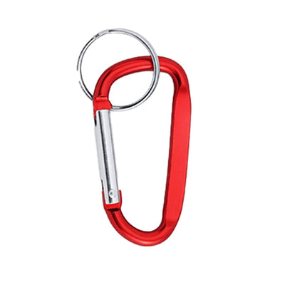 Carabină breloc din aluminiu - roșu - CraftUp