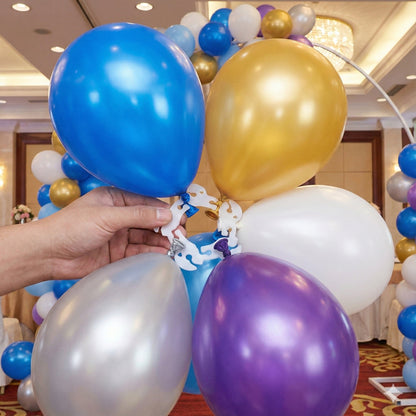 Cleme din plastic pentru prins baloane multiple (set 50 buc) - CraftUp