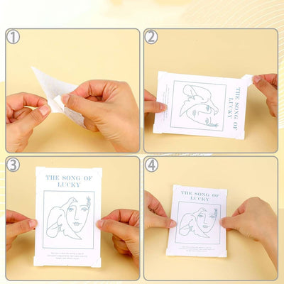 Colțare sticker pentru fotografii - alb (set 240 buc) - CraftUp