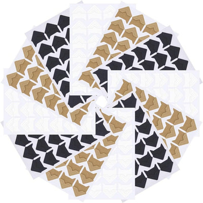 Colțare sticker pentru fotografii - negru (set 240 buc) - CraftUp