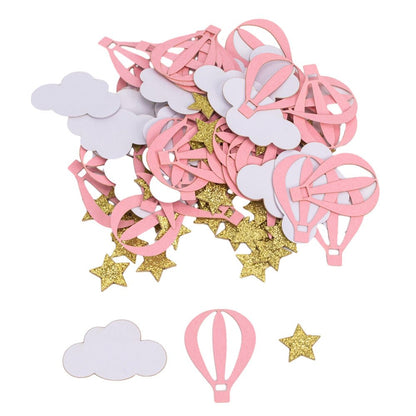 Confetti stele si nori (set 100 buc) - CraftUp
