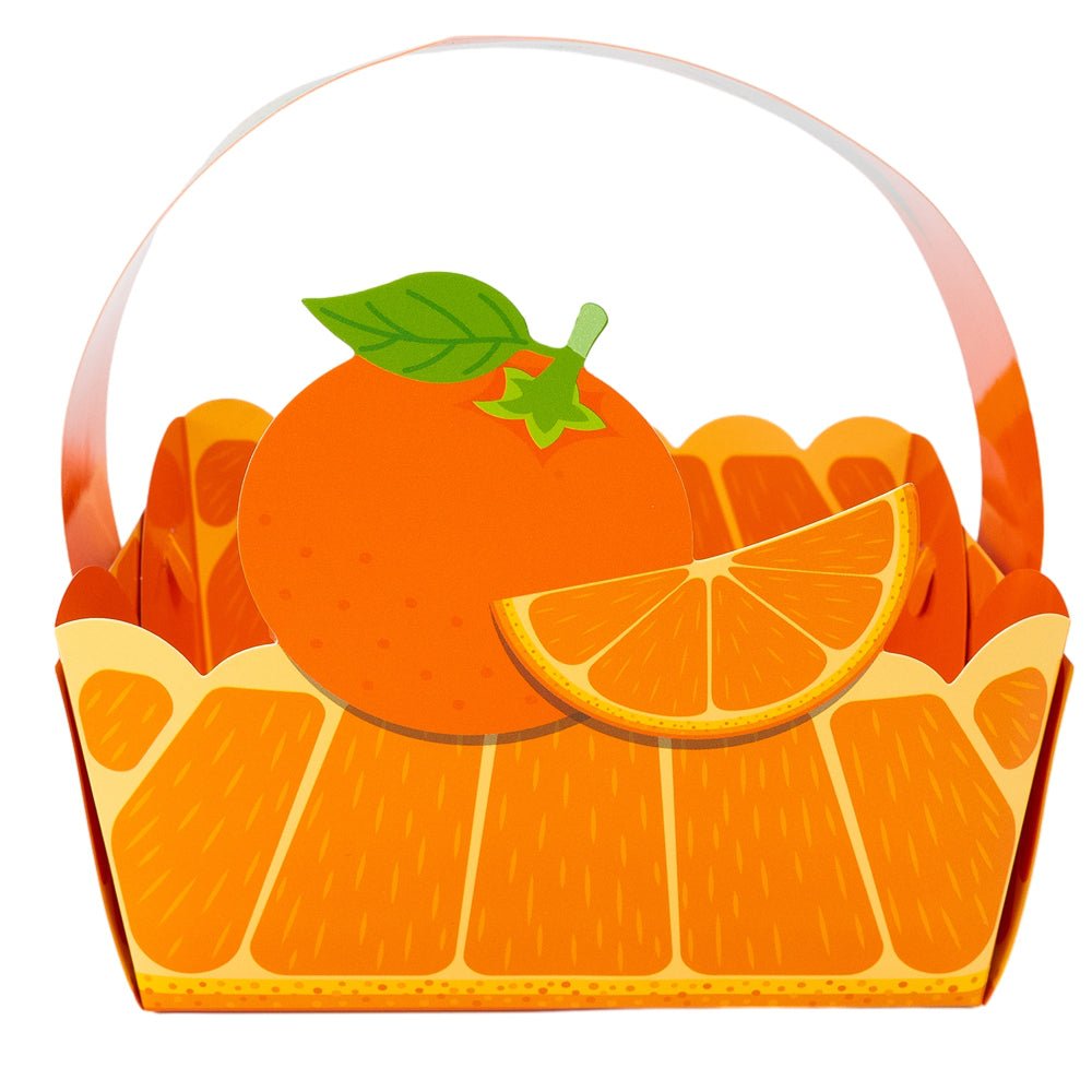 Coșulet carton model portocale (set 50 buc) - CraftUp