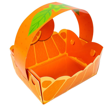 Coșulet carton model portocale (set 50 buc) - CraftUp