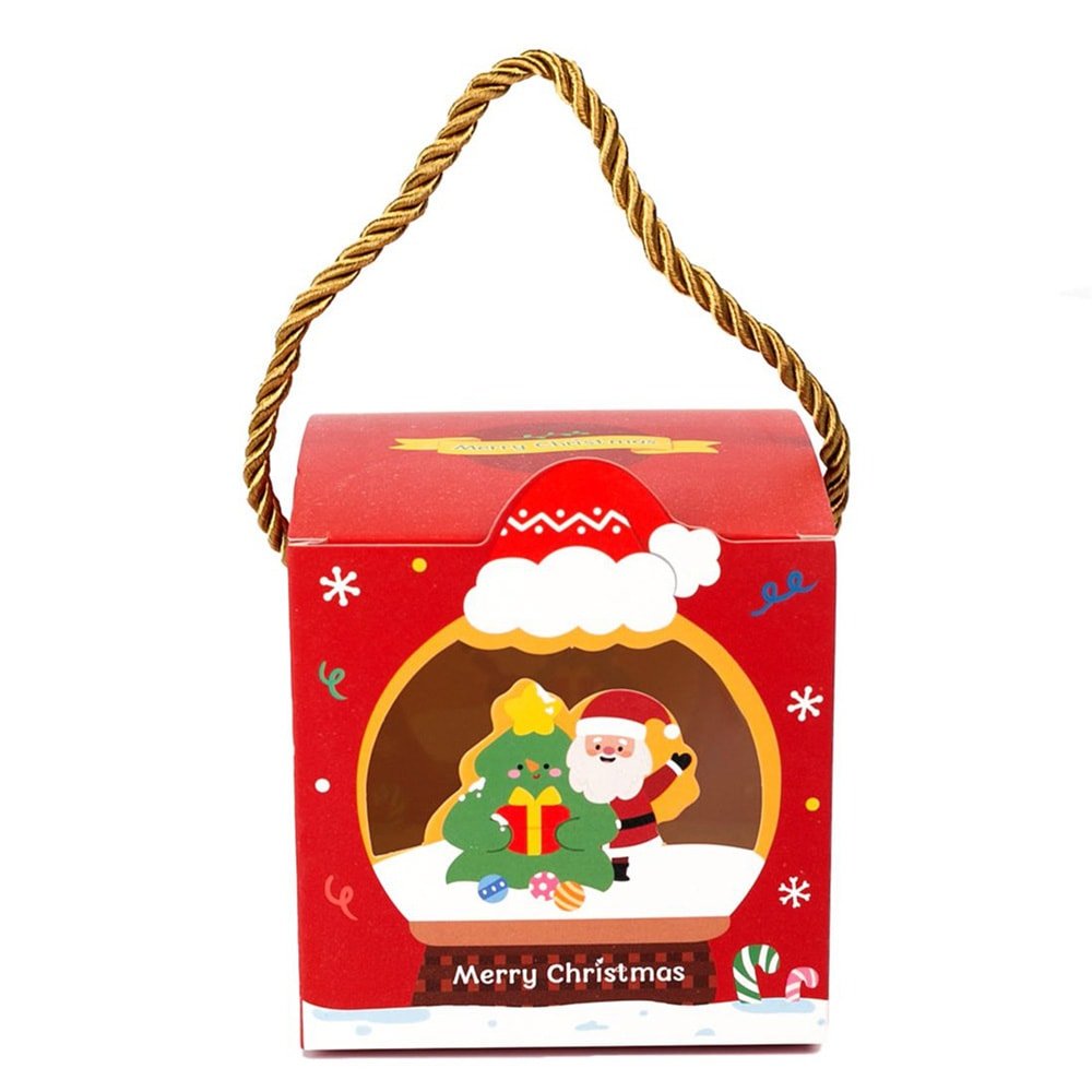 Cutie căni 3D Crăciun cu mâner de sfoară - CraftUp