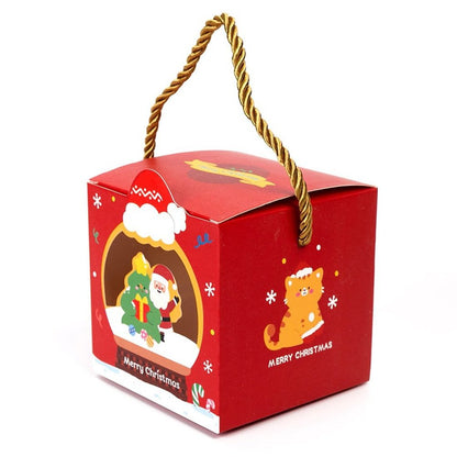 Cutie căni 3D Crăciun cu mâner de sfoară - CraftUp