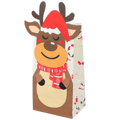 Cutie Crăciun 3D cu stickere - mix 6 modele (set 24 buc) - CraftUp