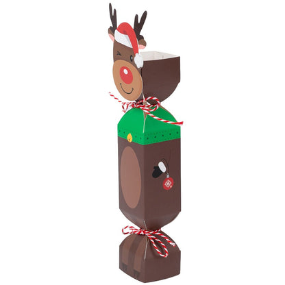 Cutie Crăciun bomboană cu personaje și sfoară - mix 6 modele - CraftUp