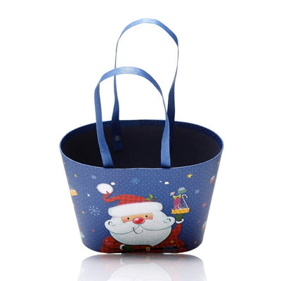 Cutie Crăciun cu mâner - model Moșul a sosit - CraftUp
