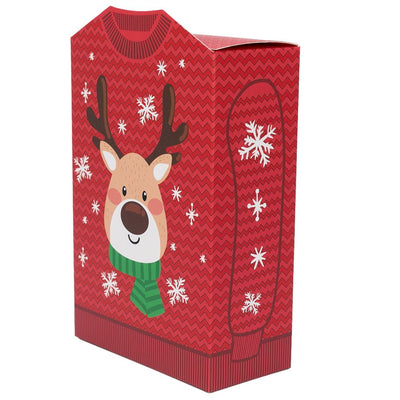 Cutie Crăciun în formă de pulover festiv - mix 6 modele - CraftUp