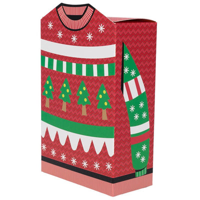 Cutie Crăciun în formă de pulover festiv - mix 6 modele - CraftUp