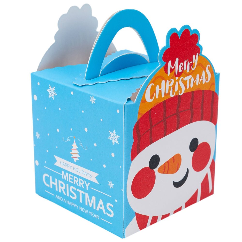 Cutie Crăciun Om de zăpadă zâmbitor (set 50 buc) - CraftUp