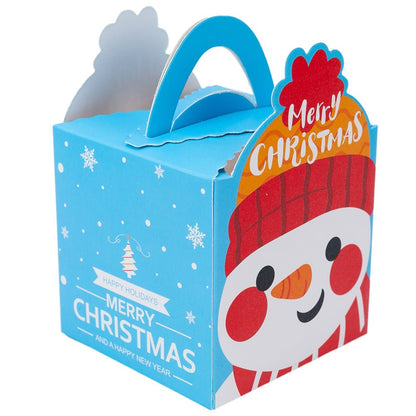 Cutie Crăciun Om de zăpadă zâmbitor (set 50 buc) - CraftUp