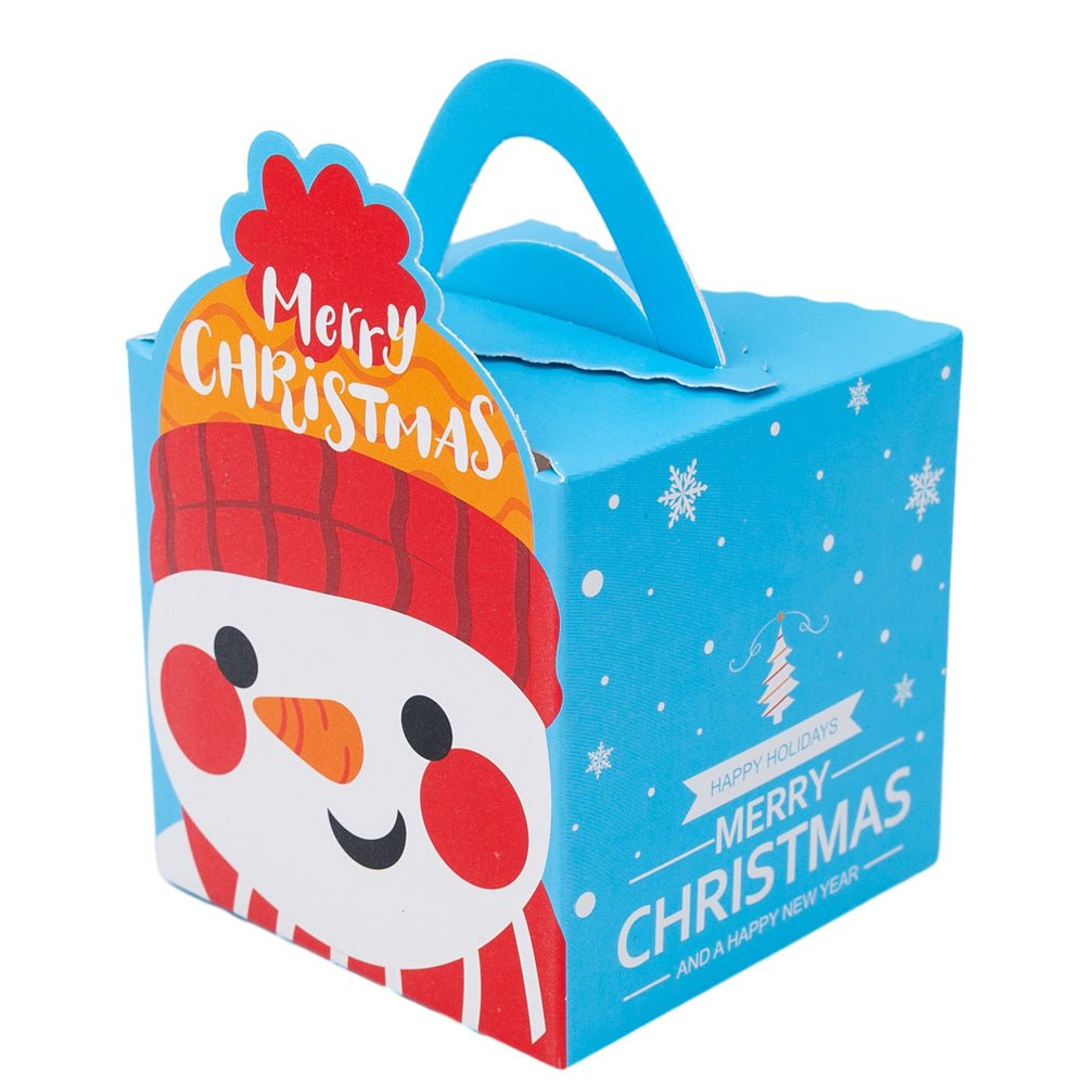 Cutie Crăciun Om de zăpadă zâmbitor (set 50 buc) - CraftUp