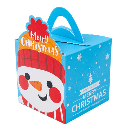 Cutie Crăciun Om de zăpadă zâmbitor (set 50 buc) - CraftUp