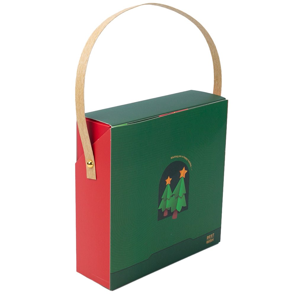 Cutie Crăciun tip geantă cu șnur (set 25 buc) - CraftUp