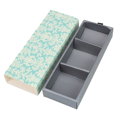 Cutie cu sertar model regal - verde (set 10 buc) - CraftUp