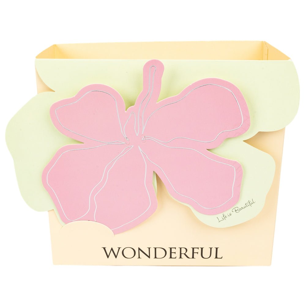 Cutie de cadou cu design fluture (set 10 buc) - CraftUp