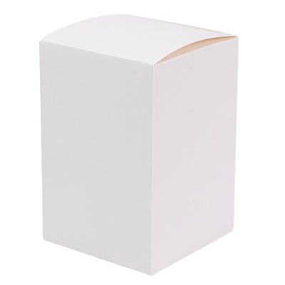 Cutie dreptunghiulară cu fereastră – alb (set 50 buc) 6x6x16cm - CraftUp