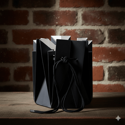 Cutie hartie plisata cu interior rezistent la apa (set 10 buc) - CraftUp