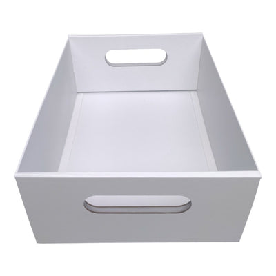 Cutie ladă cu mânere - alb - CraftUp