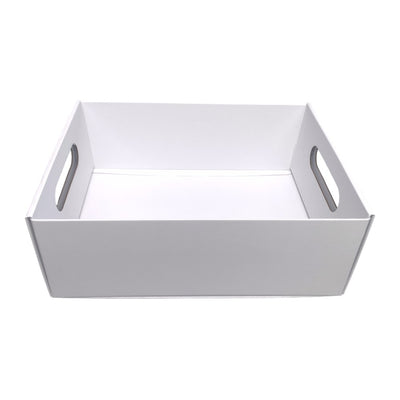 Cutie ladă cu mânere - alb - CraftUp