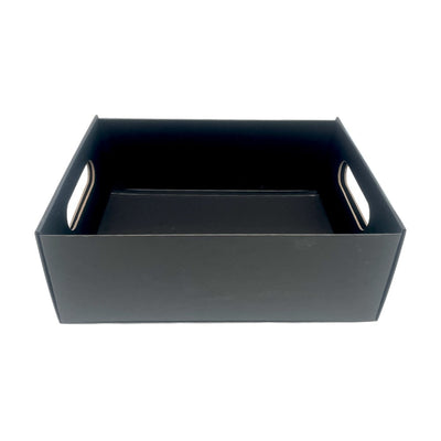 Cutie ladă cu mânere - negru - CraftUp