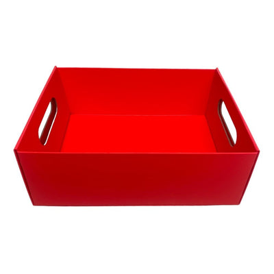 Cutie ladă cu mânere - roșu - CraftUp