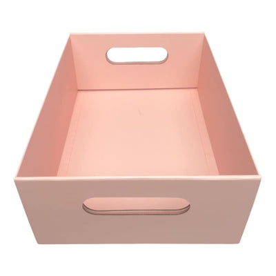 Cutie ladă cu mânere - roz - CraftUp
