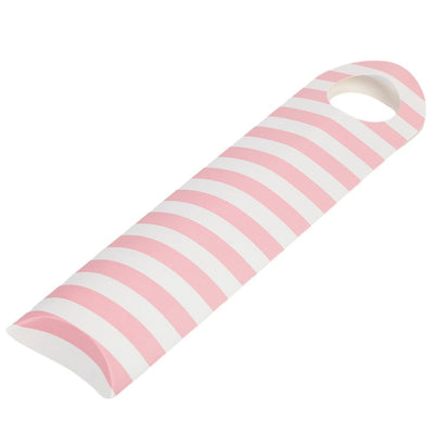 Cutie lungă model pernă cu agățătoare rotundă - roz (set 50 buc) - CraftUp