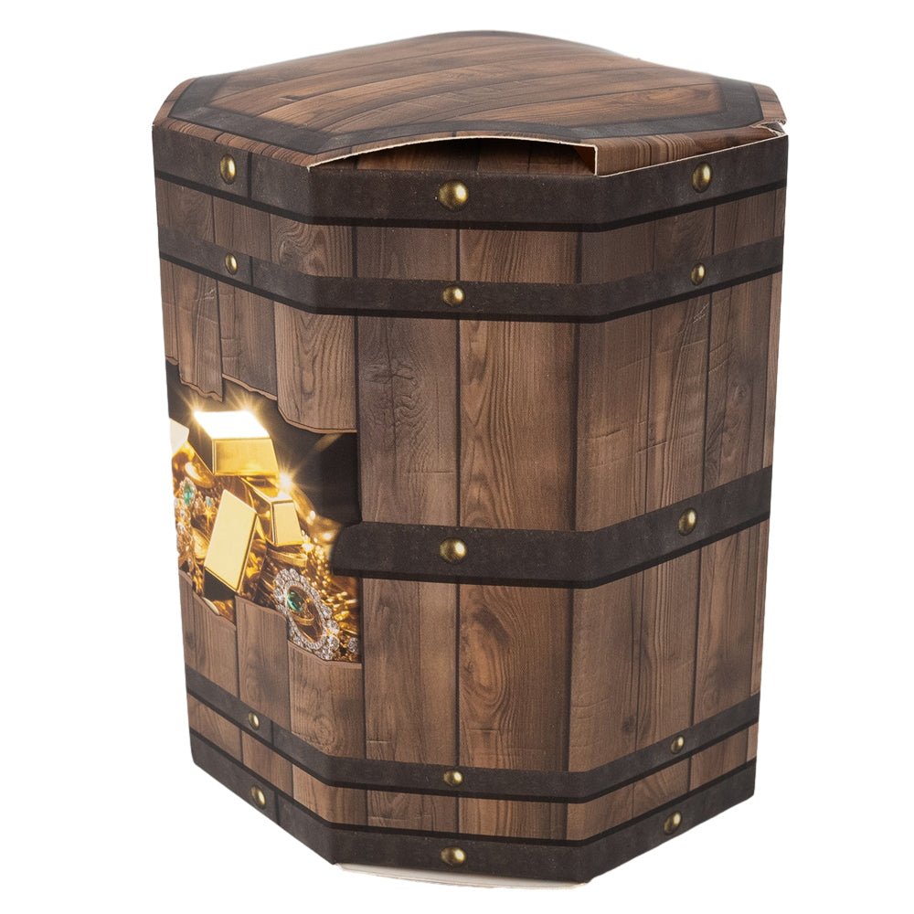 Cutie mărturii în formă de butoi pirați (set 50 buc) - CraftUp